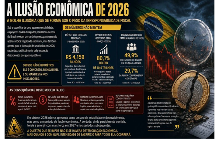 A Bolha Econômica de 2026