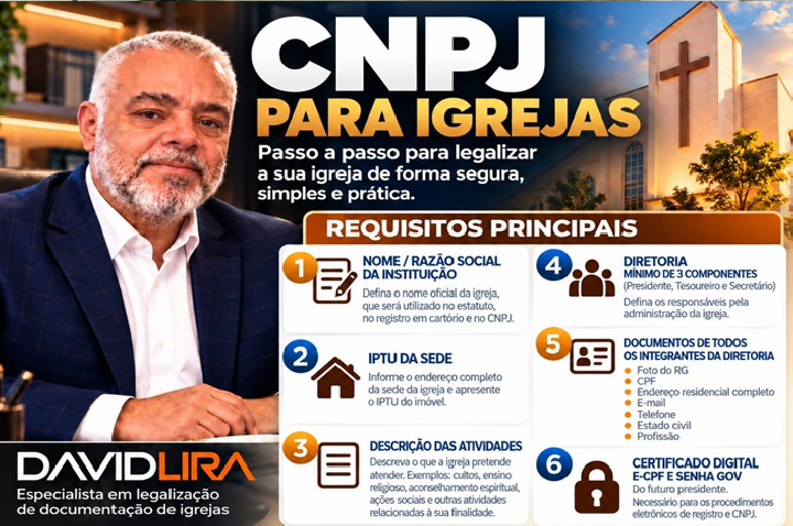 CNPJ para igrejas