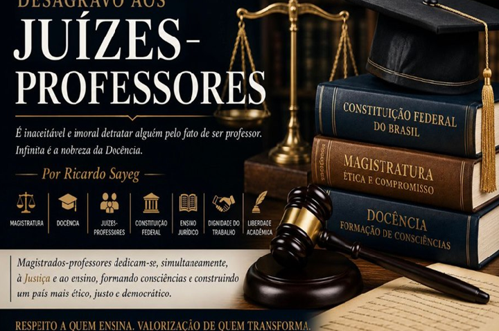 Desagravo aos Juízes-Professores