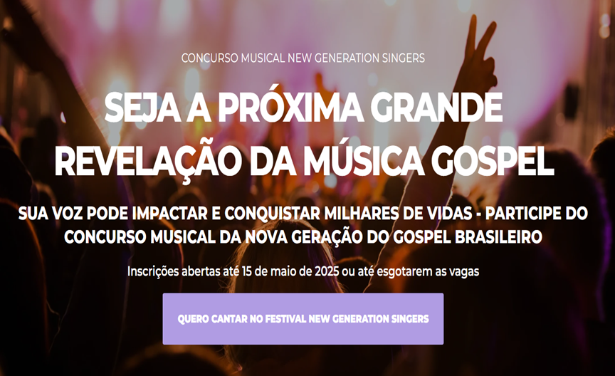Feira The Connect Faith 2025 - NEWS GENERATION SINGERS