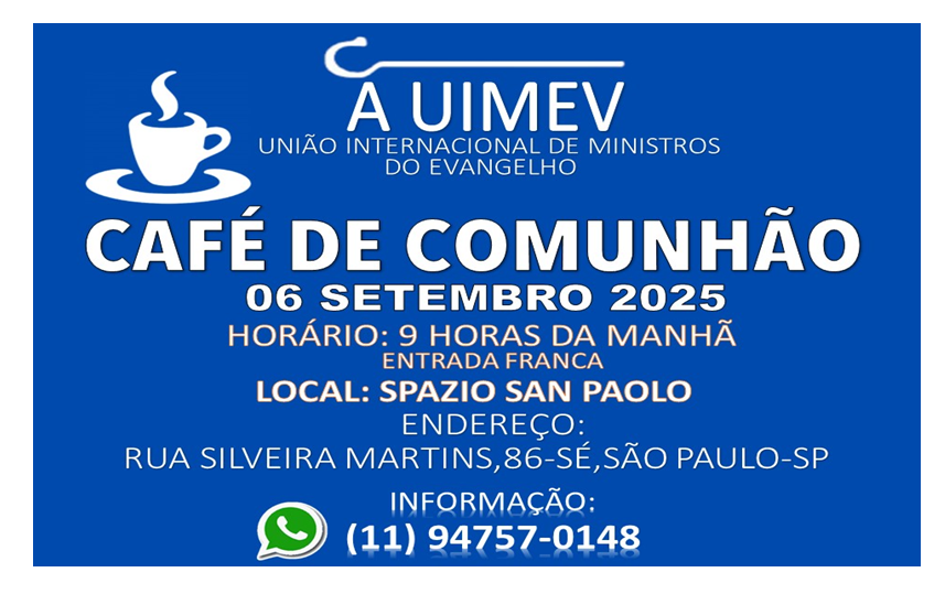 UIMEV - Café da Comunhão