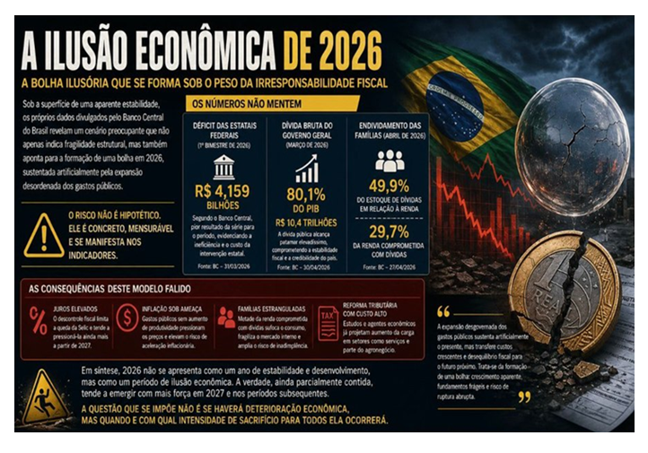 A Bolha Econômica de 2026
