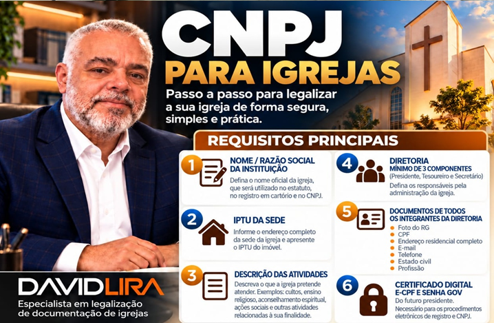 CNPJ para igrejas