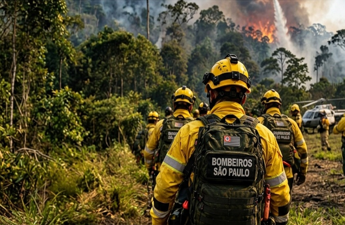São Paulo envia Força-Tarefa para combater incêndios no Amazonas